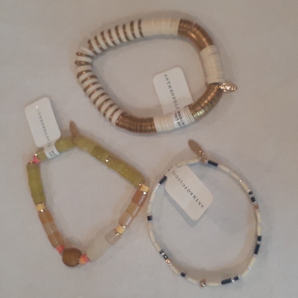 Anthroplogie Serifina bracelets